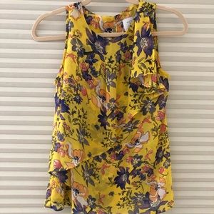 Anthropologie | HD in Paris sleeveless blouse